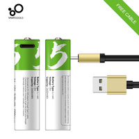 Pabrik Smartoools Grosir Baterai Isi Ulang Murah Tipe AA AAA Type-C 2600mAh 750mAh 1.5V Solid State Dapat Digunakan Kembali Garansi 2 Tahun
