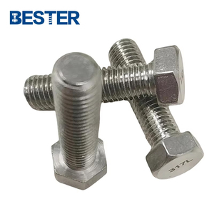 317 317L thép không gỉ <span class=keywords><strong>Stud</strong></span> Bolt đầy đủ một phần ren Hex đầu Hex bu lông - Product Image 3