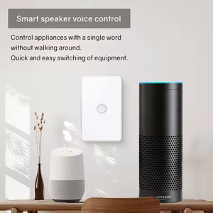 New <span class=keywords><strong>Wifi</strong></span> chuyển lõm cảm ứng Glass Bảng điều chỉnh làm việc với Alexa Google Home tuya điều khiển từ xa thông minh chuyển đổi ánh sáng EU/UK tiêu chuẩn - Product Image 5