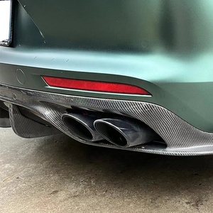 ตัวกระจายคาร์บอนไฟเบอร์สไตล์ FXX สำหรับ <span class=keywords><strong>Porsche</strong></span> <span class=keywords><strong>Panamera</strong></span> 971 <span class=keywords><strong>GTS</strong></span> & Turbo กันชนหลังลิปสปอยเลอร์2017-2022 - Product Image 6