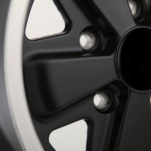 Rines de Aleación Negros Escalonados 5X130 de 16 y 18 Pulgadas 7J 8J para Porsche 964 911 Carrera <span class=keywords><strong>924</strong></span> 930 Turbo 944 972 Cayenne - Product Image 2