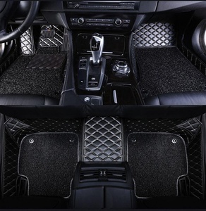 Accessoires auto intérieur personnalisé luxe en cuir tapis de sol de voiture tapis de voiture pour Toyota/Hyundai/Ford/<span class=keywords><strong>Tesla</strong></span> - Product Image 4