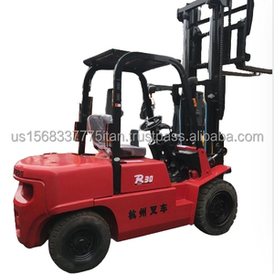 For Sale Diesel Engine Excellent Condition Chinese Brand Hangzhou A30 Mini diesel Forklift 3 Tons Small Forklift - Product Image 1