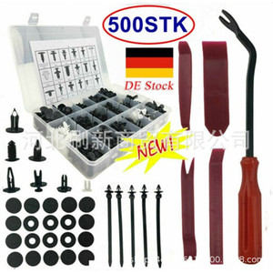 500Stk <b>Car</b> <b>Interior</b> Panel Clips Plastic Fasteners Bumper Locators Repair Kit Germany Stock - Product Image 1