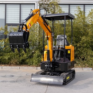 Produits les plus vendus : Mini-excavatrice HT15 de 1,5 tonne avec protection anti-chute, certifiée CE ISO - Product Image 1