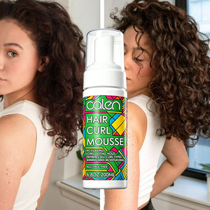 FEO Vente en gros Tenue forte <span class=keywords><strong>pour</strong></span> les <span class=keywords><strong>cheveux</strong></span> <span class=keywords><strong>bouclés</strong></span> Crème coiffante <span class=keywords><strong>pour</strong></span> femmes <span class=keywords><strong>Mousse</strong></span> capillaire avec marque privée - Product Image 1