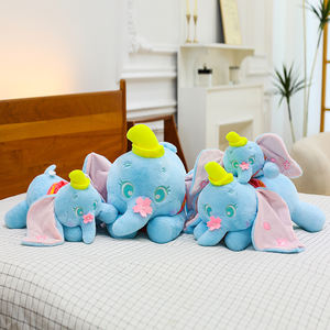 Venta al por mayor tumbado mosca elefante peluche suave pequeño elefante juguetes de peluche lindo <span class=keywords><strong>Dumbo</strong></span> dibujos animados película peluche juguete - Product Image 2