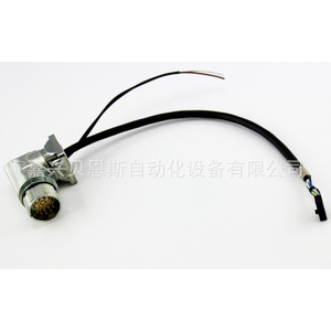 Heidenhain 298401-XX 12-Core Signal Cable With <b>Plug</b> And Connector For Encoder Applications - Product Image 5
