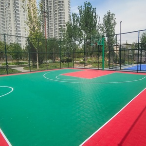 Chất lượng cao không trượt bền sàn Mat lồng vào nhau PP treo sàn gạch cho bóng rổ/tennis/cầu lông thể thao Tòa Án - Product Image 5