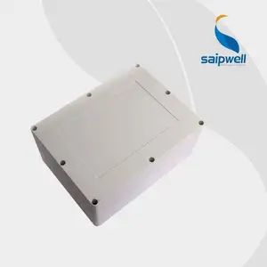 Caja de enchufe ABS para exteriores, carcasa de plástico impermeable IP66, caja de conexiones de sección de Metro, 320x240x140mm