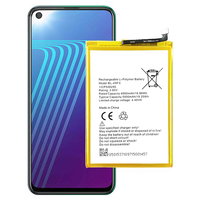 Factory Manufacturer BL-49FX 5000mAh Hot8lite X650B Hot8 Mobile Phone Battery for Infinix X650 Battery