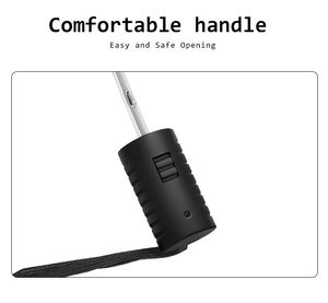 Parapluie promotionnel, parapluie personnalisé pas cher, parapluie coupe-vent, ouverture automatique et fermeture manuelle, parapluie pliable en 2 sections - Product Image 6