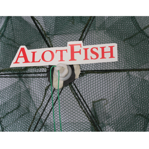 <span class=keywords><strong>Nassa</strong></span> Pieghevole AlotFish Verde a 8 Fori con Telaio HDG in Nylon, Rete 6x6mm, Diametro 100cm, Gabbia <span class=keywords><strong>per</strong></span> Esche - Product Image 4