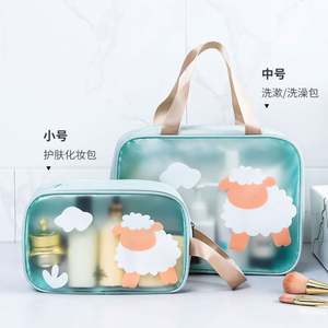 Sac fourre-tout unisexe grande capacité style dessin animé pour la plage, la natation, le yoga et le fitness, avec séparation sec/humide, en coton imperméable - Product Image 3