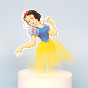 <span class=keywords><strong>เค้ก</strong></span>ตกแต่งสุทธิผ้าพั<span class=keywords><strong>น</strong></span>คอกระโปรงPrincessใส่การ์ดAisha AnnaหิมะสีขาวSophiaการ์ตู<span class=keywords><strong>น</strong></span>ใส่ธง - Product Image 4