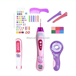 Lucky Toys 3 en 1 Outils automatiques de tressage de cheveux DIY, kit de fabrication de bijoux, perles, artisanat, coloration des cheveux pour filles - Product Image 4