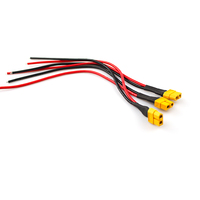 Câble adaptateur de panneau de batterie Lipo avec connecteurs mâles et femelles XT60 XT90 XT30
