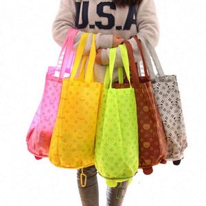 Sac de courses pliable réutilisable en forme d'animal mignon de dessin animé créatif, sac de courses pliable portable, sac de courses pliable pour supermarché, sac de courses pliable pour épicerie - Product Image 6