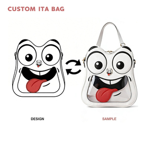 OEM <b>Cute</b> Animal Itabag Custom Anime Badge Acrylic Keychain <b>Doll</b> Custom Ita Bag Low Moq <b>Cute</b> Cartoon Handbag for Women Bags - Product Image 1