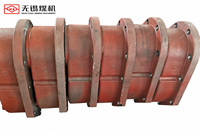 Réducteur de pompe hydraulique en acier inoxydable forgé pour station de pompage BRW WRB, pour l'assemblage de la boîte de vitesses de pompe à émulsion dans les mines de charbon