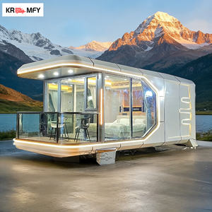 Capsule hôtelière moderne de luxe à prix compétitif, type Tiny House, Airship Pod, pour usage commercial - Product Image 2