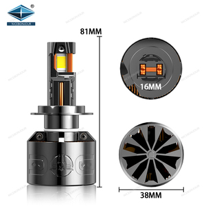 Đèn pha <span class=keywords><strong>LED</strong></span> ô tô <span class=keywords><strong>2025</strong></span>, cos/pha, 400W, 40000lm, 6500k, thiết kế 1:1, H4 H11 9005 9006, dùng để thay thế/sửa chữa đèn pha <span class=keywords><strong>LED</strong></span> - Product Image 2