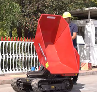 Rhinoceros XN800 0,8t Mini-Dumper Hydraulischer Gartenlader Kompakter Baustellen-Transporter