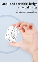 Cargador de Viaje Universal Compatible con Voltaje Mundial, EE. UU., Reino Unido, UE, AU, con 2 Puertos USB, 3 Puertos Tipo C, Adaptador de Enchufe de 8A