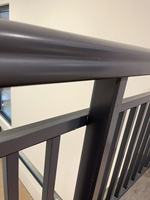 Foshan extérieur en aluminium porche système de garde-corps balustrade en verre résistant à l'eau pour balcon ferme parc chambre sous-sol escaliers