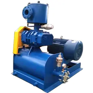 Tri Lobe Roots Vacuum Pump for Sewage Water Recycling Aeration Air Cooling Rotary Vane Vacuum Pumps