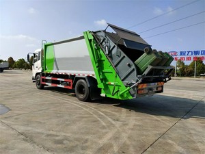 Camión de Basura Compactador Dongfeng 4x2 de 15 Metros Cúbicos para Saneamiento Ambiental en Venta - Product Image 4