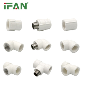 IFANPlus sortie d'usine ASTM D2665 connecteur de tuyau en plastique Joint en Pvc pour raccords blancs de Drainage UPVC 1 ''-6'' - Product Image 6