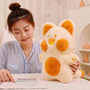 Adorable Gato Dudu de Peluche de 50-90 cm, Muñeco Kawaii, Gato Doodle, Oso Meow, <span class=keywords><strong>Mapache</strong></span>, Gato Dudu de Peluche Suave, Juguetes de Peluche Grandes - Product Image 2