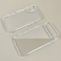 Coques de téléphone très claires en vrac en gros pour iPhone 17 Air TPU PC Clear 17 Pro Max Fabrication Sortie d'usine Antichoc