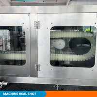 Laveuse de bouteilles à clipser Machine à laver automatique de bocal de bouteille de vin en verre en plastique