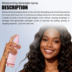Acondicionador sin Enjuague de 180 ml para Fortalecer y Suavizar el Cabello, Reparar el Cabello Dañado, con Queratina Hidratante y Desenredante en Spray - Product Image 2