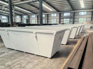 حاوية تخطي المعادن الخردة _ حاوية إعادة تدوير الصلب الثقيلة _ الأبعاد المخصصة والشعارات - Product Image 5