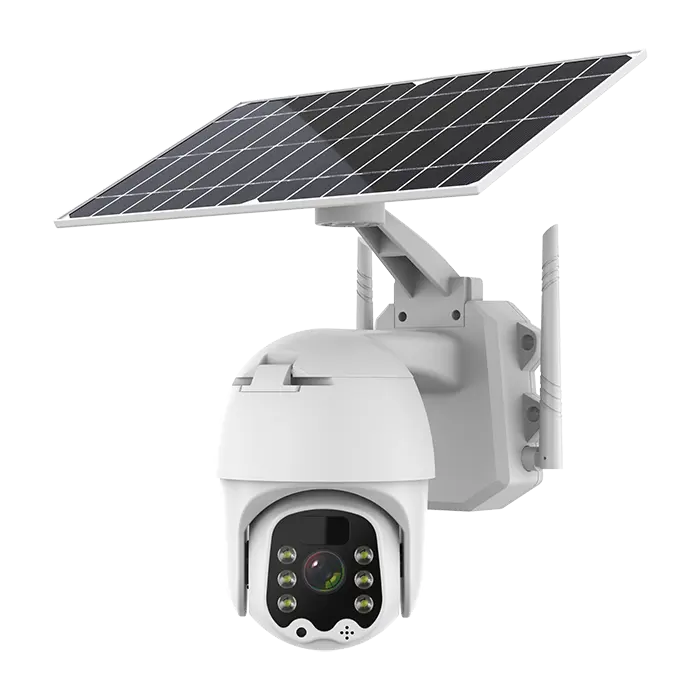 Carte Sim caméra de vidéosurveillance solaire 2MP 4g caméra de sécurité 4MP Vision nocturne couleur Mini caméra extérieure Ptz WIFI