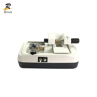 Máquina de biselado de lente automática, equipo de laboratorio con ranuradora de lente automática, máquina de biselado de lente automática