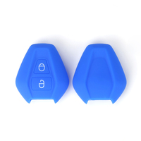 Étui de protection pour clé télécommande Suzuki 2 boutons, en silicone coloré, léger, hautement élastique, anti-rayures, qualité supérieure