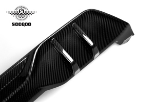 Difusor trasero de fibra de carbono seco X5 G05 estilo MP labio de parachoques trasero de carbono brillante para <span class=keywords><strong>BMW</strong></span> X5 G05 2020 + - Product Image 6