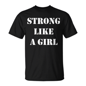 Camiseta Strong Like A Girl que inspira y fortalece para mujeres y niñas - Product Image 2