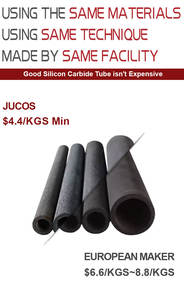 Feuerfestes Silizium karbid rohr <span class=keywords><strong>Sic</strong></span> Ofen Möbel rohr Hochtemperatur-Keramik rohr für Ofen und Wärme system - Product Image 3