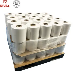 Plastic Bale Wrap Film Easy To Use 25 Micron Plastic Hay Bales Wrap Silage Wrapping Film