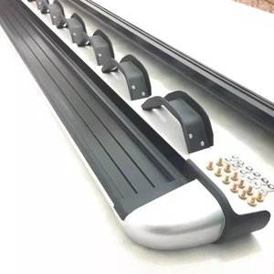 JOESHIER High Quality Luxury Full <b>Set</b> Aluminum Alloy Off-Road Side Steps Running Board <b>Screw</b> Fixing OEM Protection NISSIA NAVARA - Product Image 3
