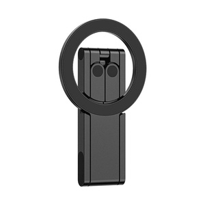 Travel Foldable Tripod Magnetic Aluminum Alloy holder Phone Grip Stand Universal soft <b>Ring</b> Stress metal Bracket Mountaineering - Product Image 1