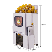 Nieuwe Ontwerp Residu Sap Scheiding Oranje Juicer Machine Commerciële