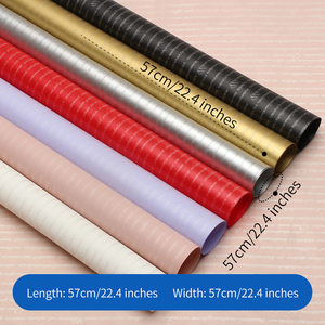 กระดาษห่อลายดอกไม้โปร่งแสงขนาดเล็กงานประดิษฐ์ทำมือกระดาษห่อดอกไม้เกาหลี - Product Image 3