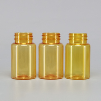Flacon d'emballage en plastique de haute qualité pour pilules, vitamines et capsules pharmaceutiques de qualité médicale