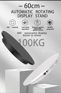 Tocadiscos de fotografía giratorio de 360 ° de alta resistencia 22cm/30cm/42cm/60cm soporte de exhibición ajustable de velocidad OEM personalizable - Product Image 3